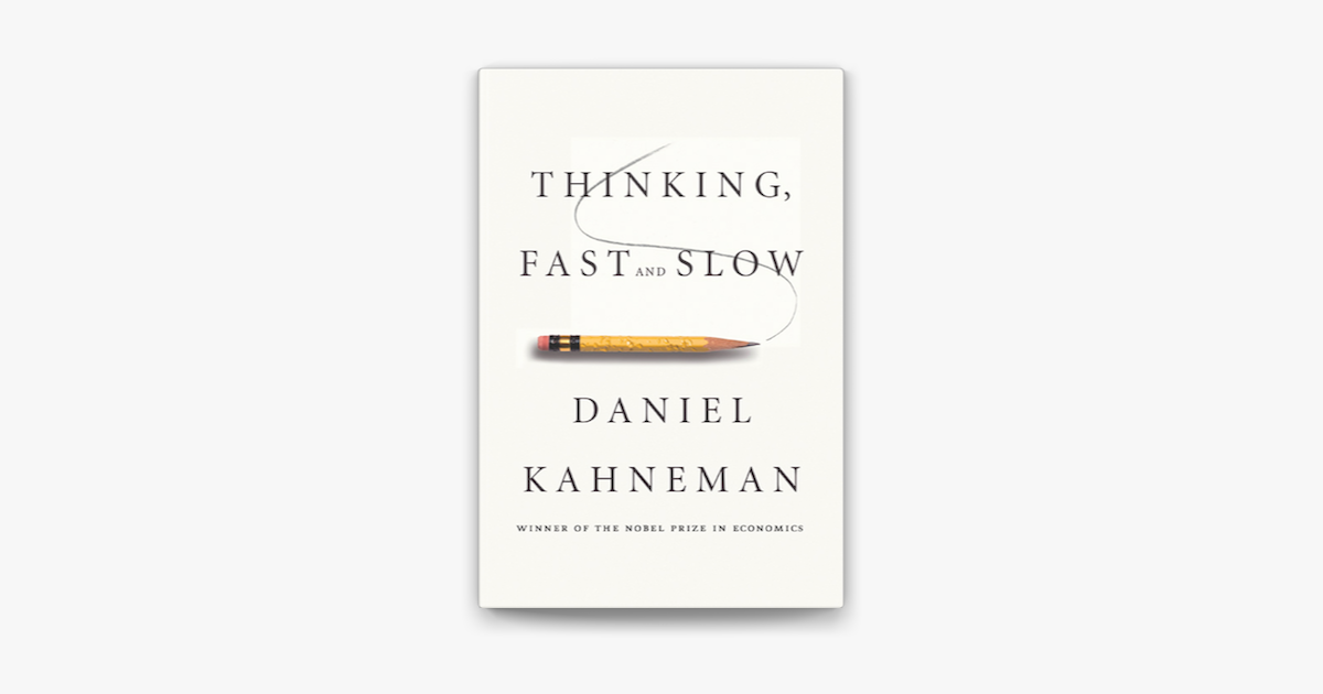 Thinking, Fast and Slow cover