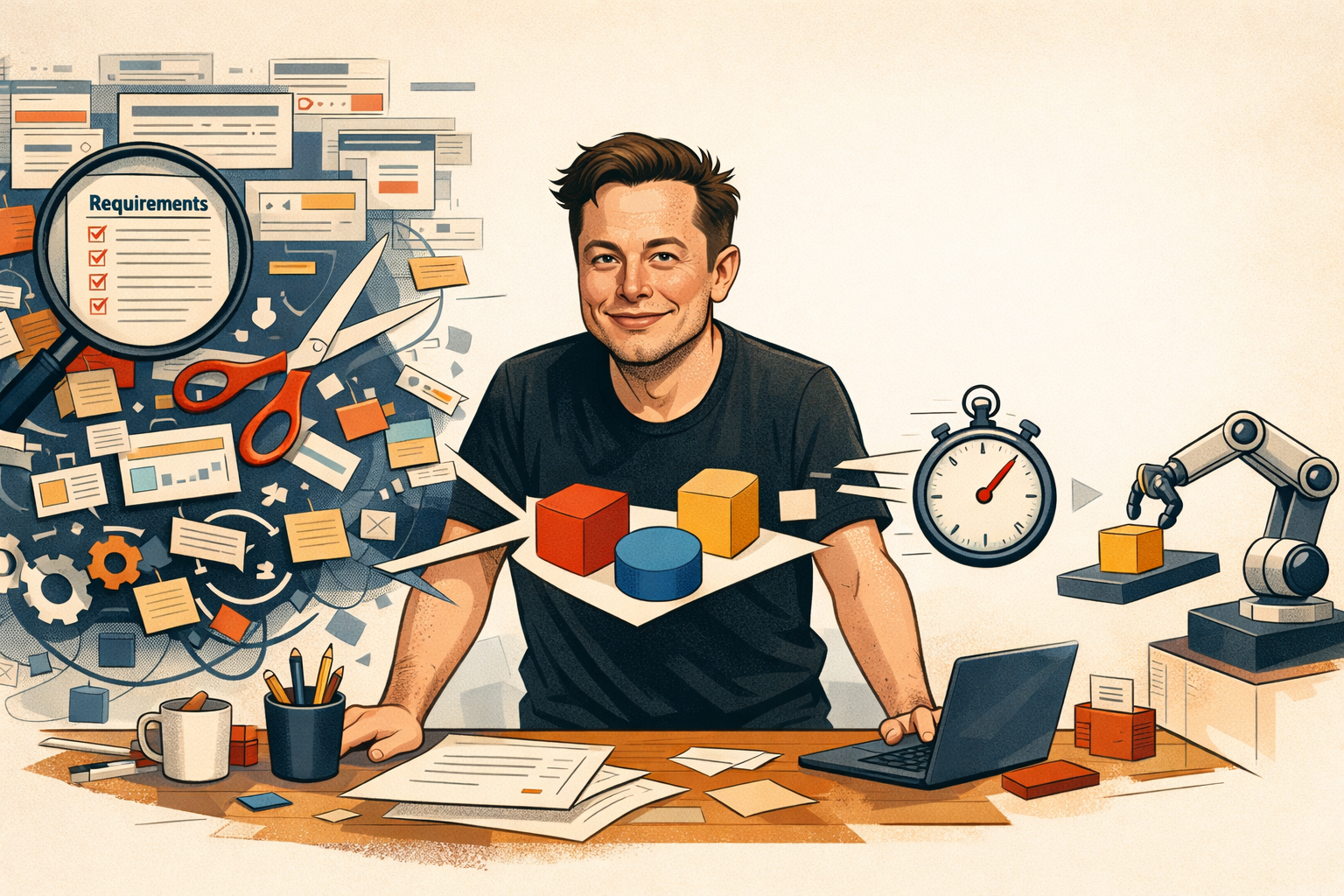 Applying Elon Musk's The Algorithm To Vibe Coding