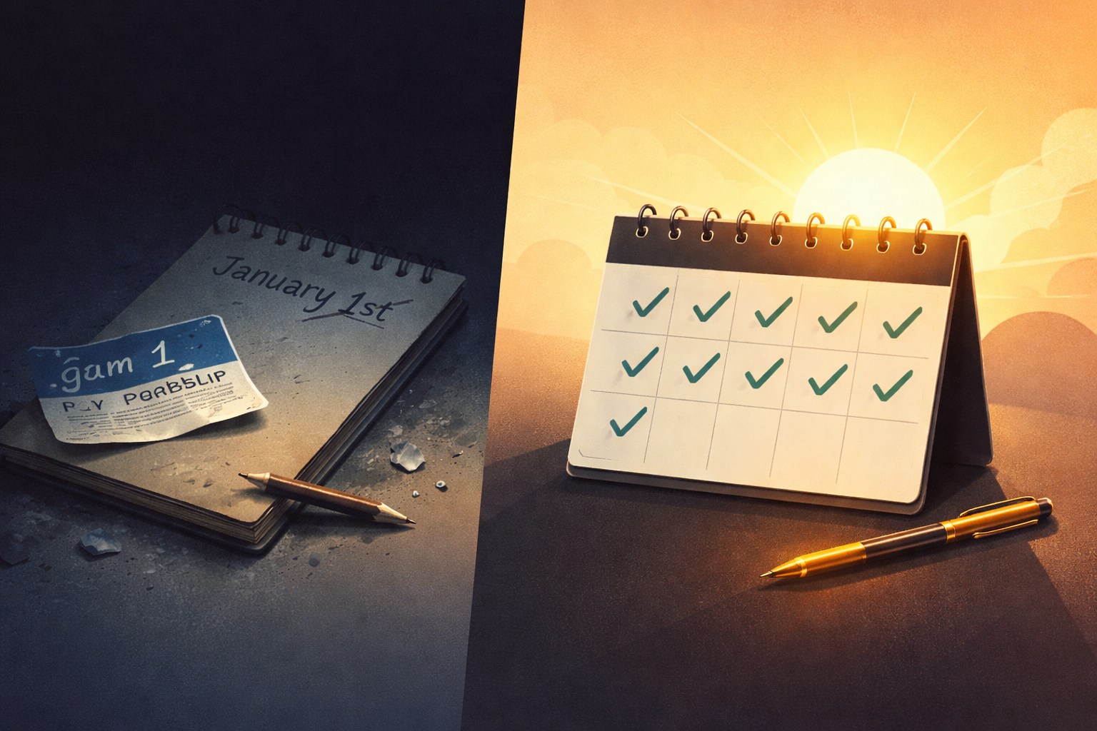 New Year's Resolutions Don't Work