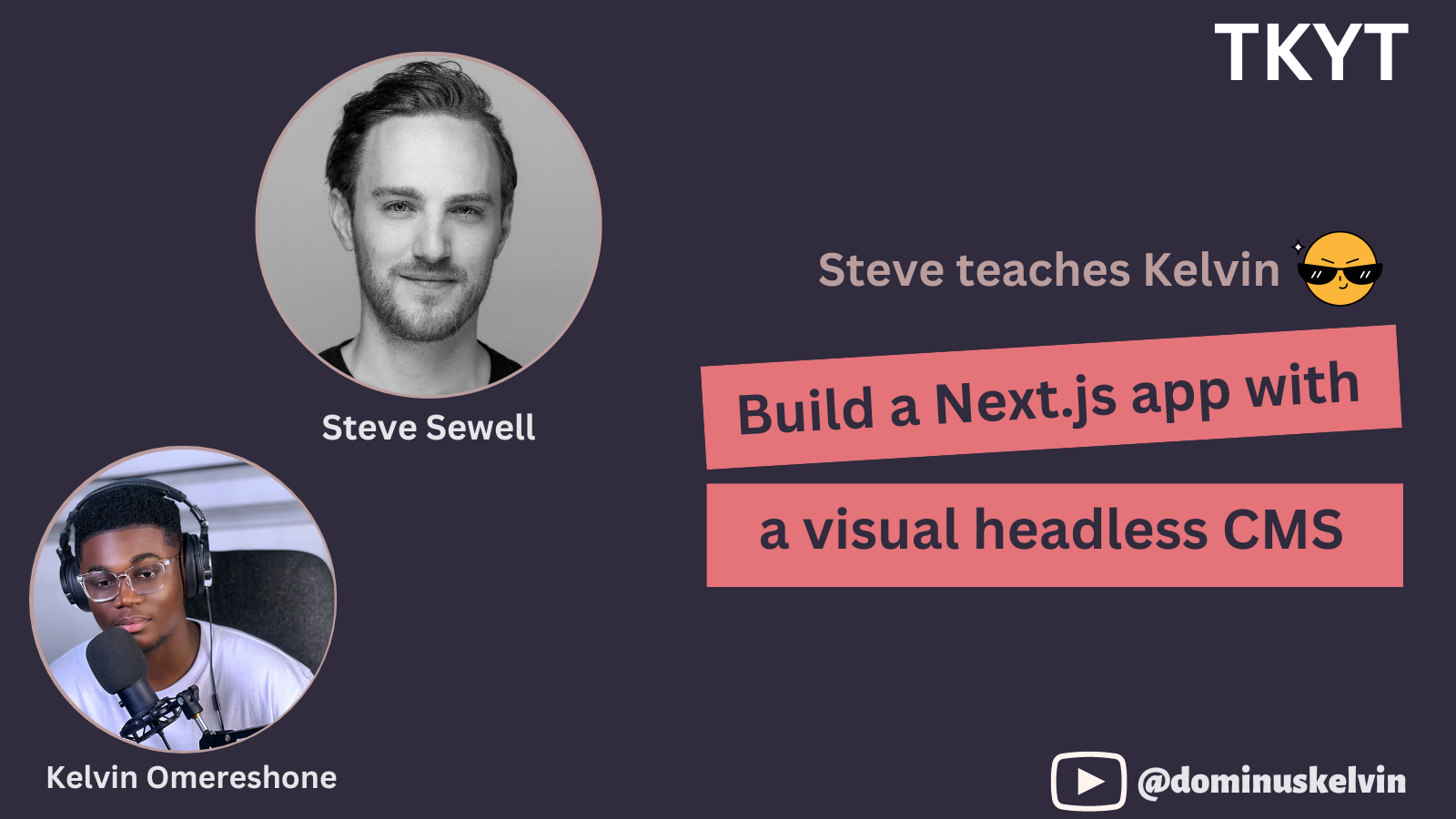 Build a Next.js app with a visual headless CMS