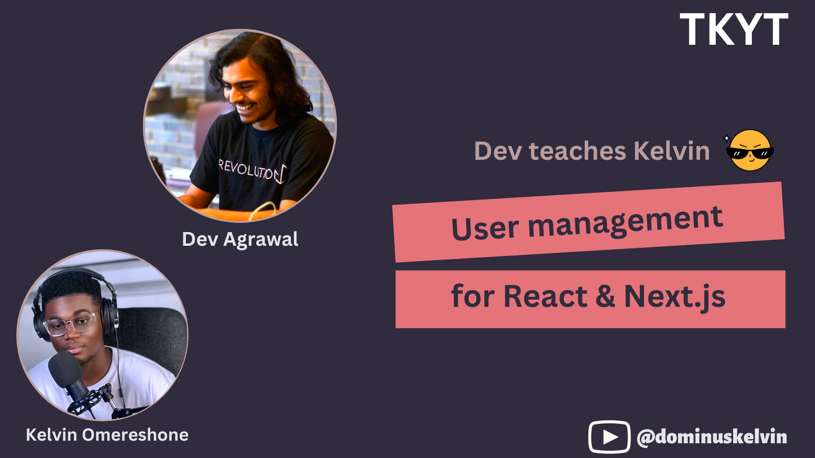 User management for React and Next.js